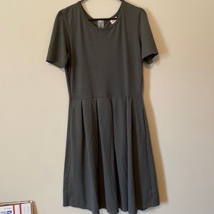 LuLaRoe striped dress size extra large.